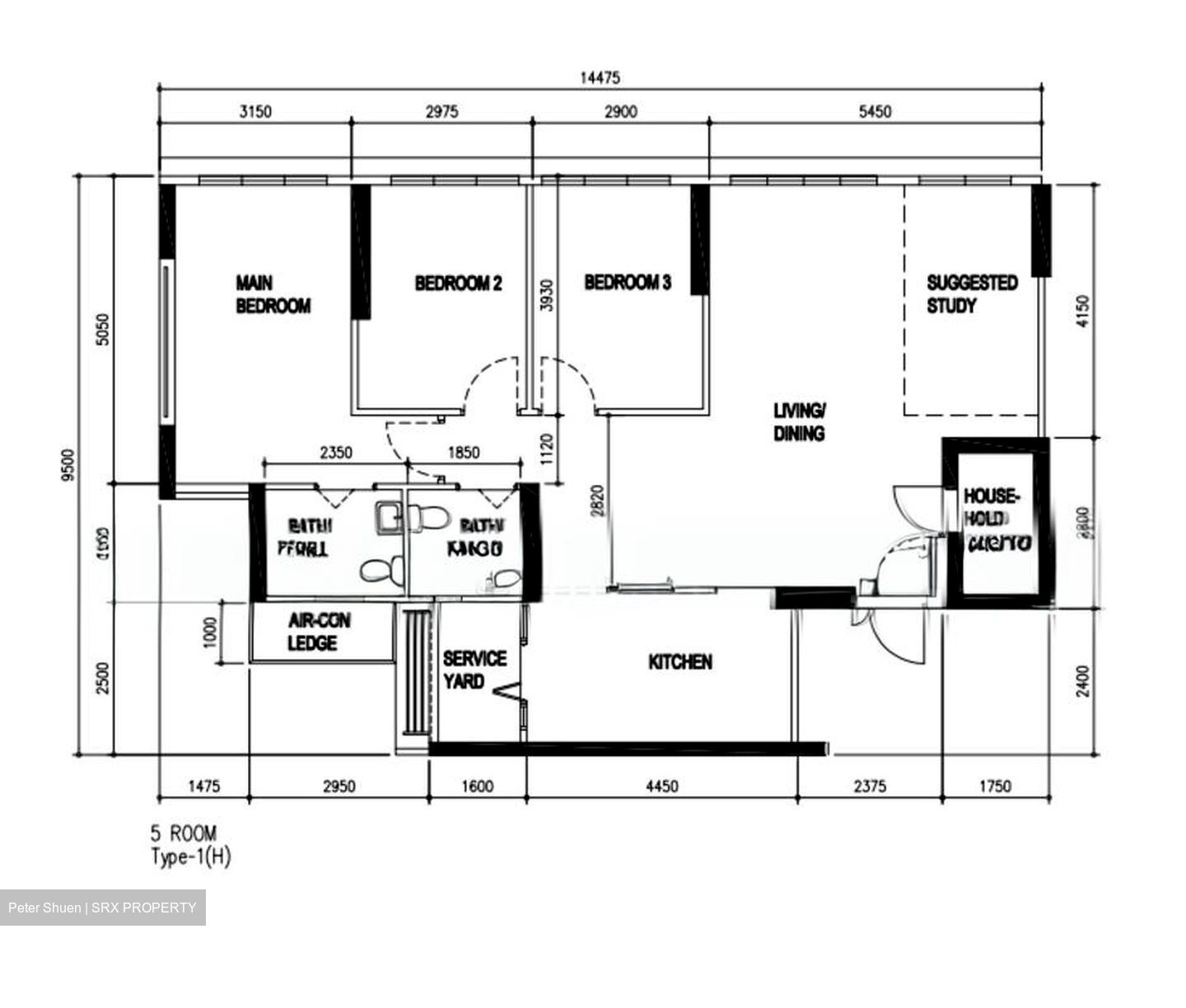 Blk 618A Tampines Greenverge (Tampines), HDB 5 Rooms #601895121